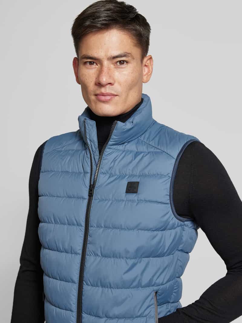 Marc O'Polo Regular fit bodywarmer met opstaande kraag