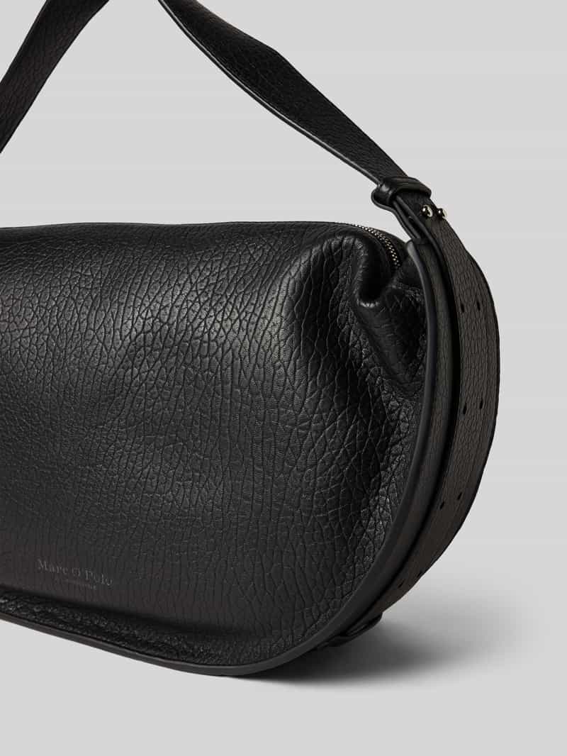 Marc O'Polo Schoudertas van echt schapenleer