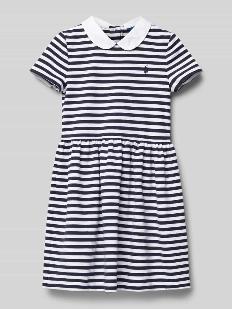 Polo Ralph Lauren Kids Jurk met logostitching