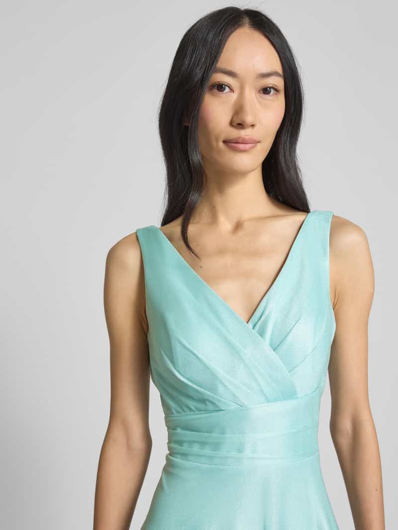 TROYDEN COLLECTION Avondjurk in wikkellook