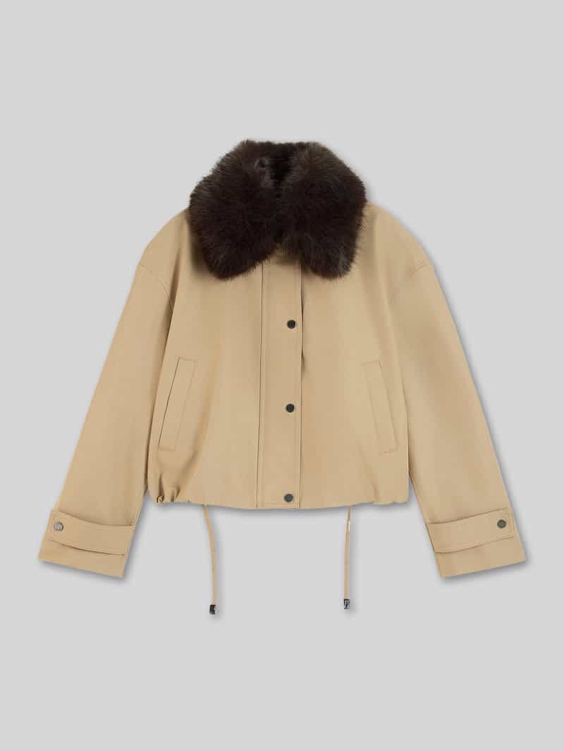 Tommy Hilfiger relaxed fit blouson van katoenmix