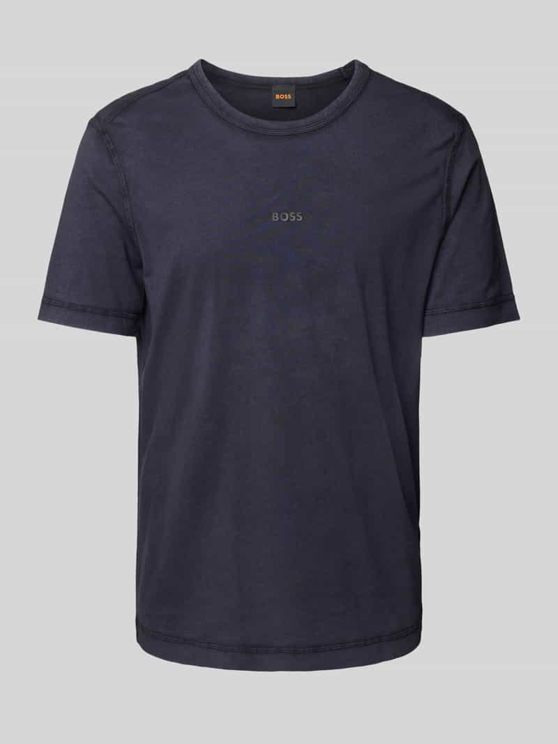 Boss Orange T-shirt Tokks met boss orange merkembleem