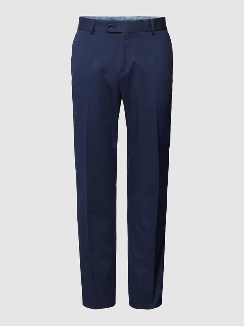 Carl gross Slim fit pantalon met persplooien, model 'Tomte'