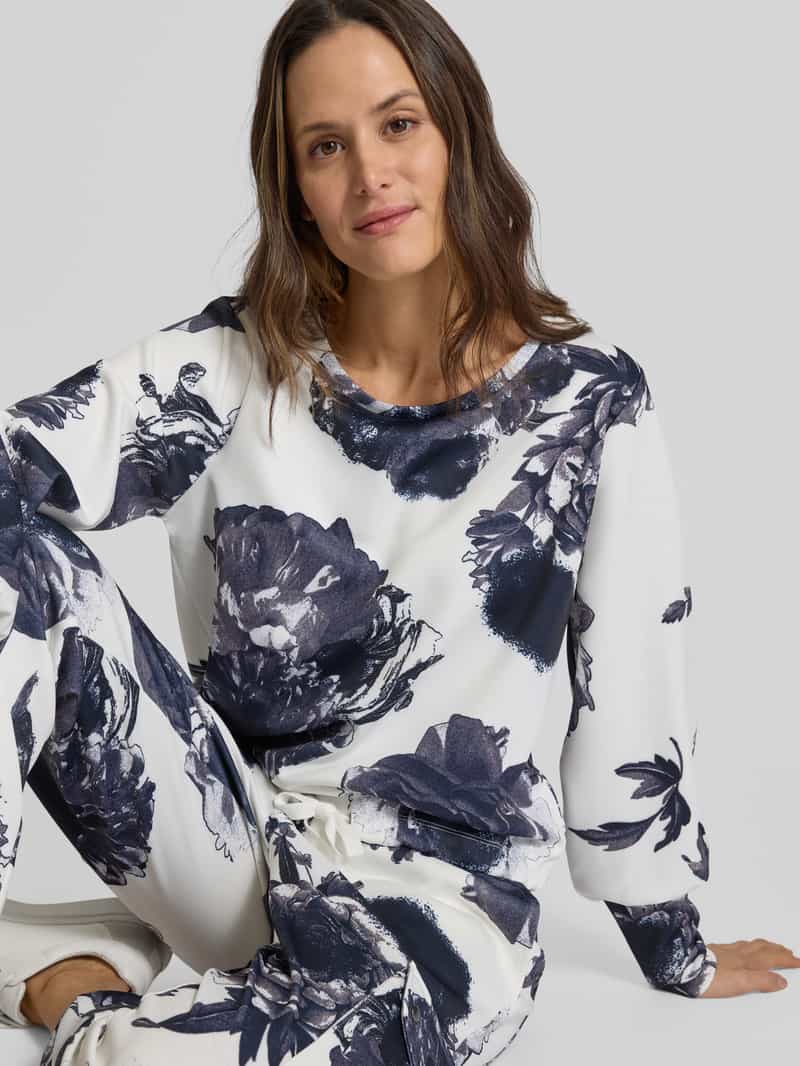 monari Sweatshirt met ribboorden
