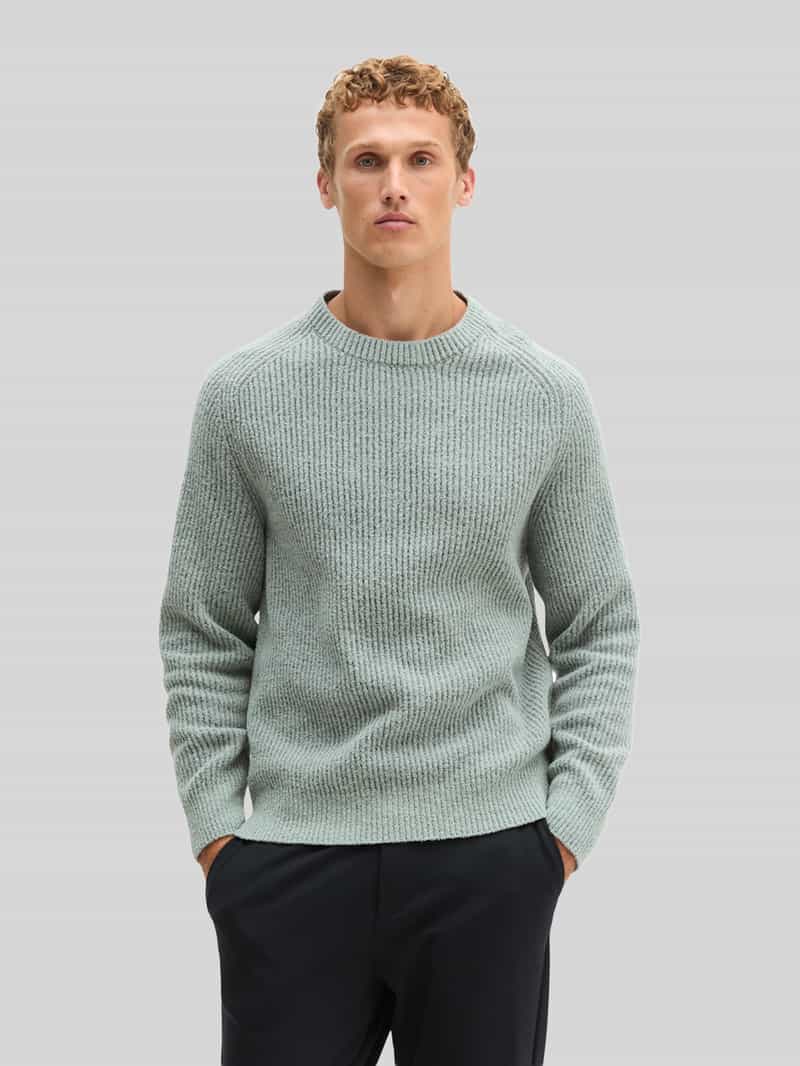 Marc O'Polo Regular fit pullover van scheerwolmix