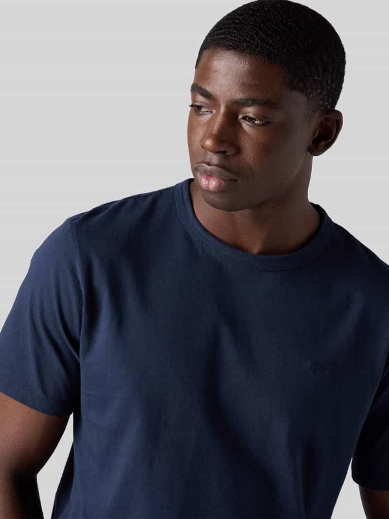 Levi's regular T-shirt donkerblauw marineblauw, foto 5