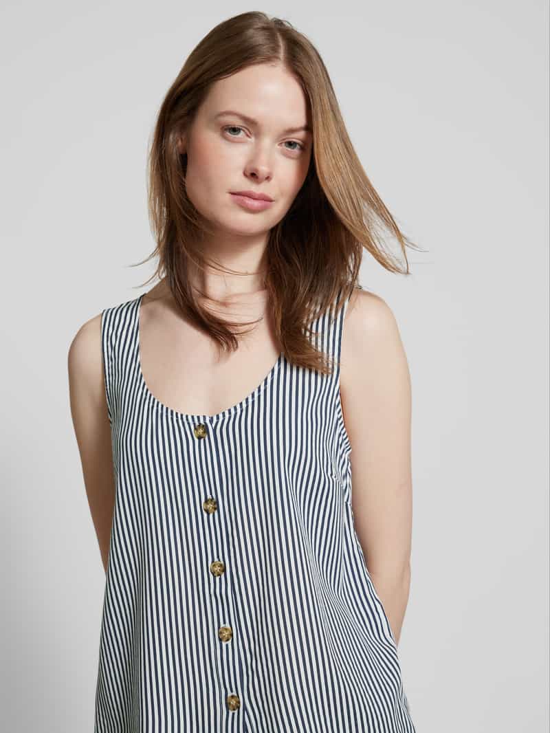 Vero Moda Regular fit blousetop van puur viscose model 'BUMPY'