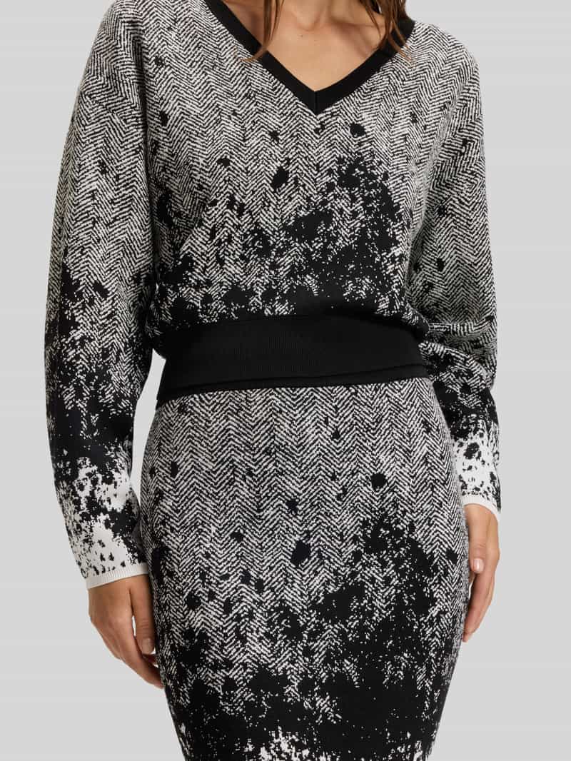 Boss Nauwsluitende midirok van viscosemix model 'FORANDINA'