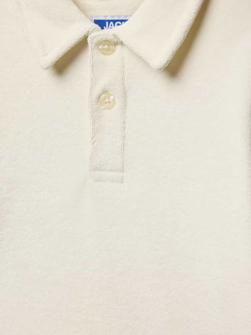 jack & jones Regular fit poloshirt met korte knoopsluiting