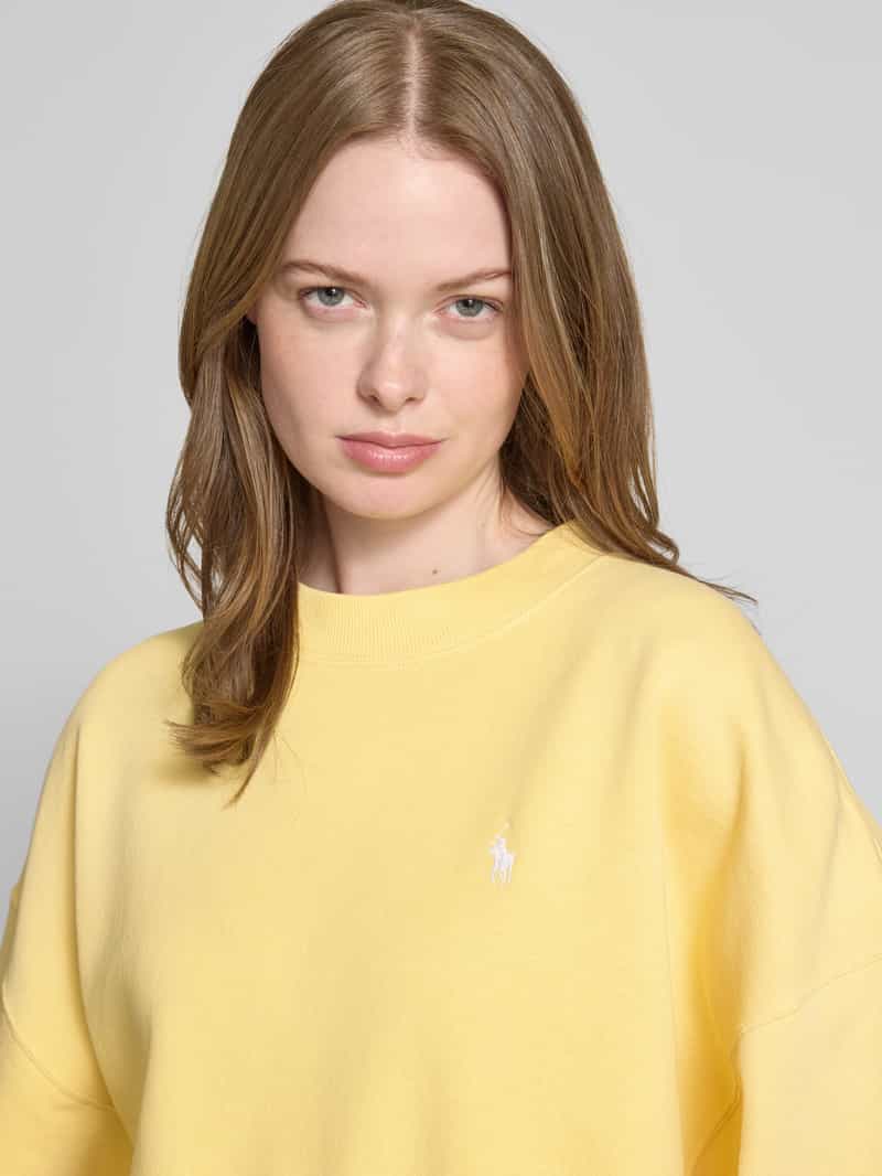 Polo Ralph Lauren Oversized sweatshirt met labelstitching