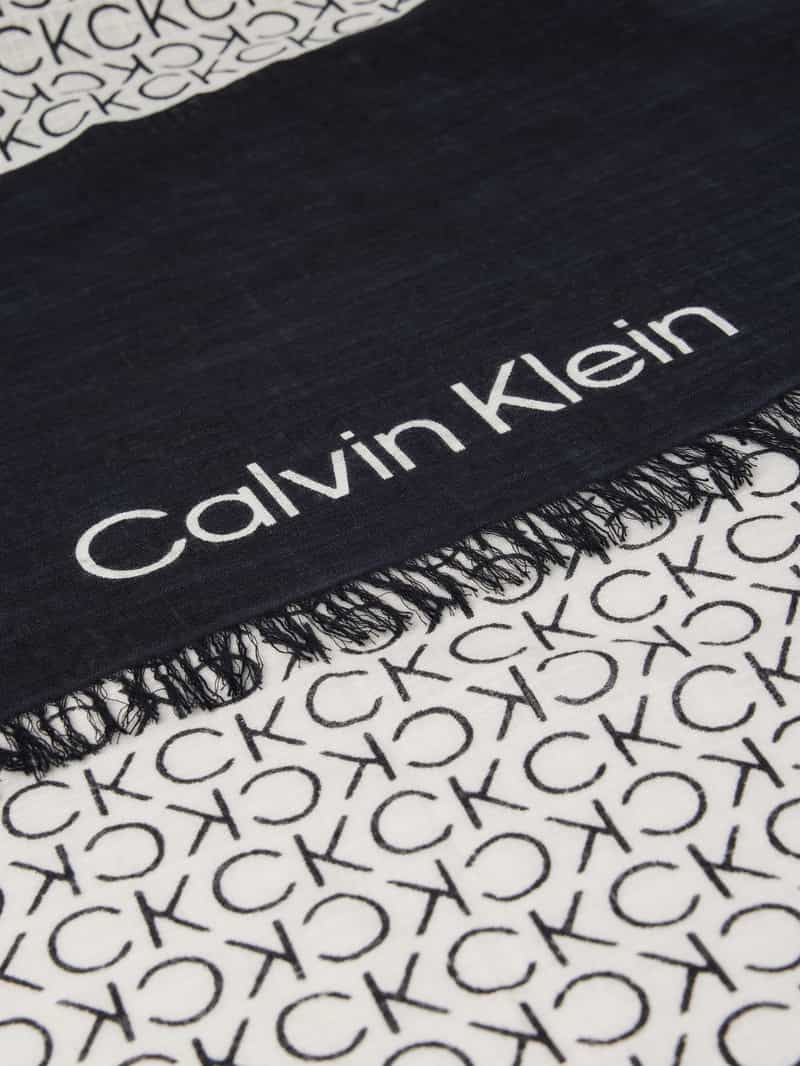 CK Calvin Klein Sjaal met logomotief model 'MONOGRAM'