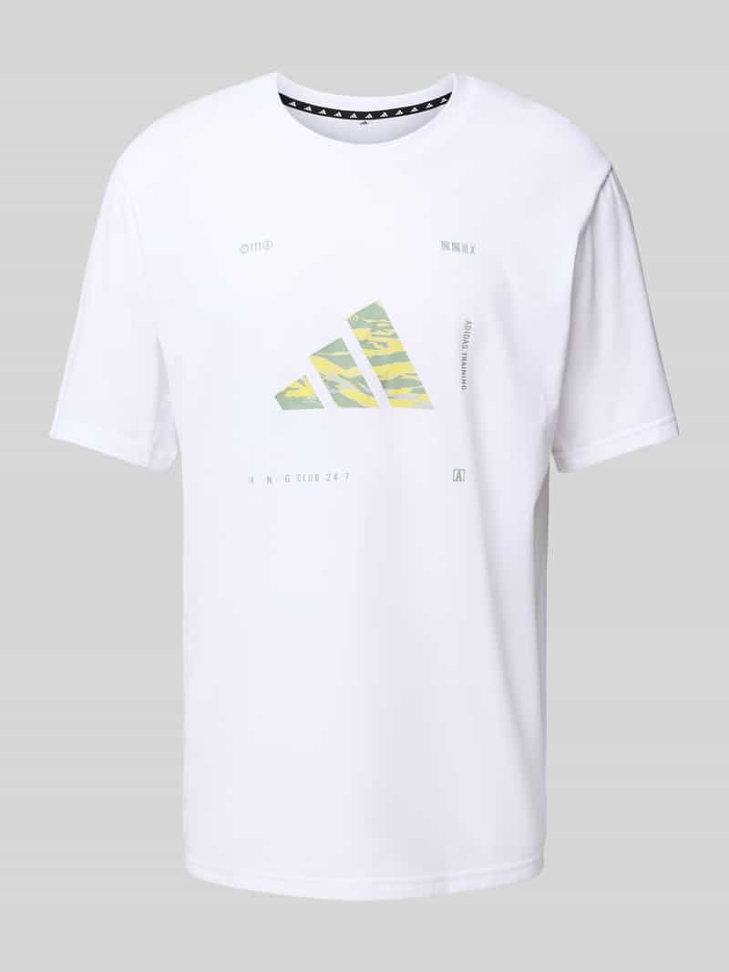 Adidas Training T-shirt met labelprint