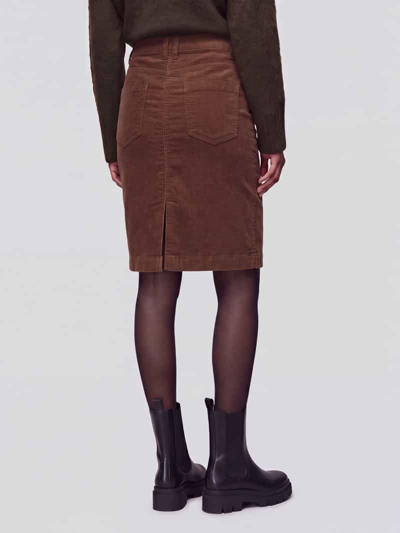 Tom Tailor Mini-rok met loopsplit achteraan