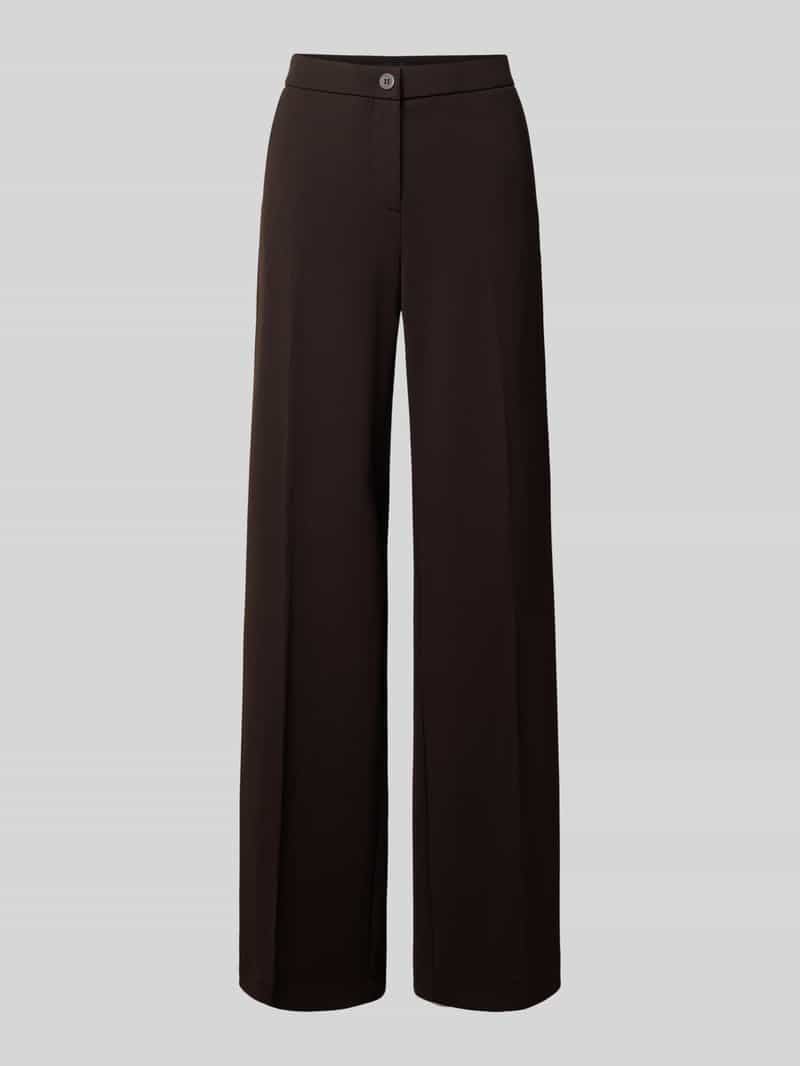 Stehmann Wide leg broek met steekzakken model 'Hillda'