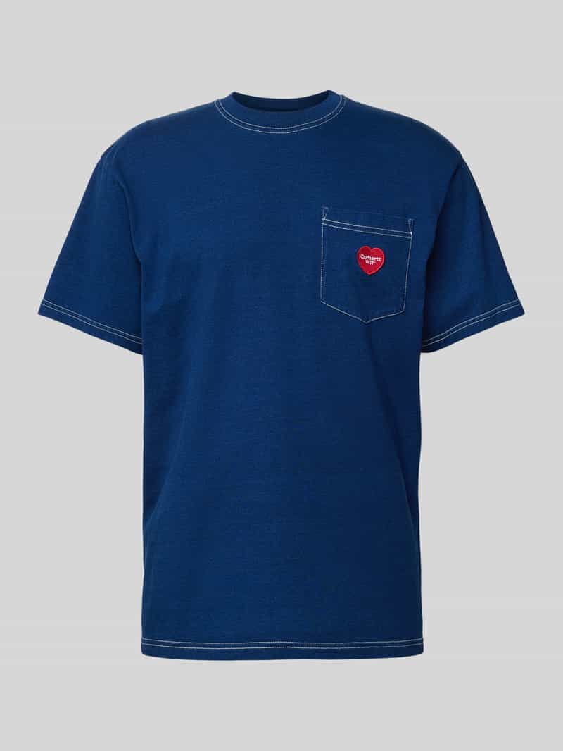 Carhartt Work In Progress T-shirt met borstzak model 'INGO'