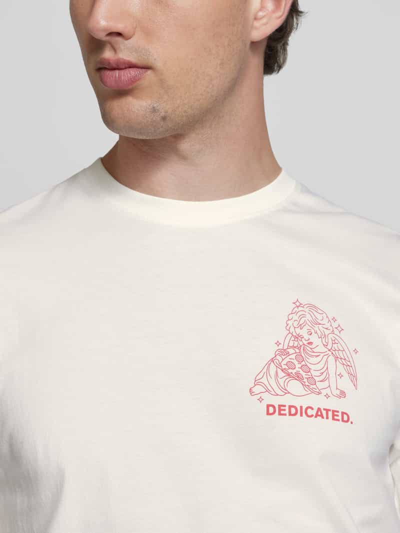 Dedicated T-shirt met ronde hals model 'Eternal Pizza'