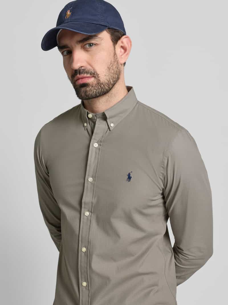 Polo Ralph Lauren Vrijetijdsoverhemd met labelstitching