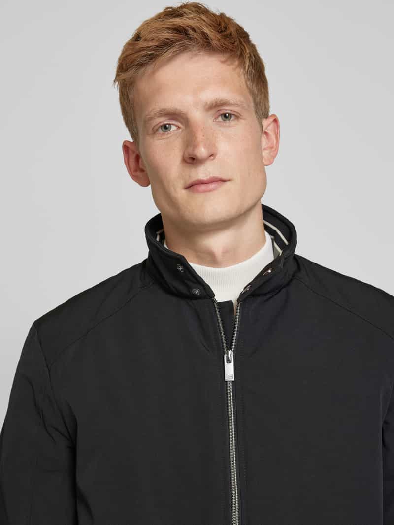 Christian Berg Men Jas met opstaande kraag