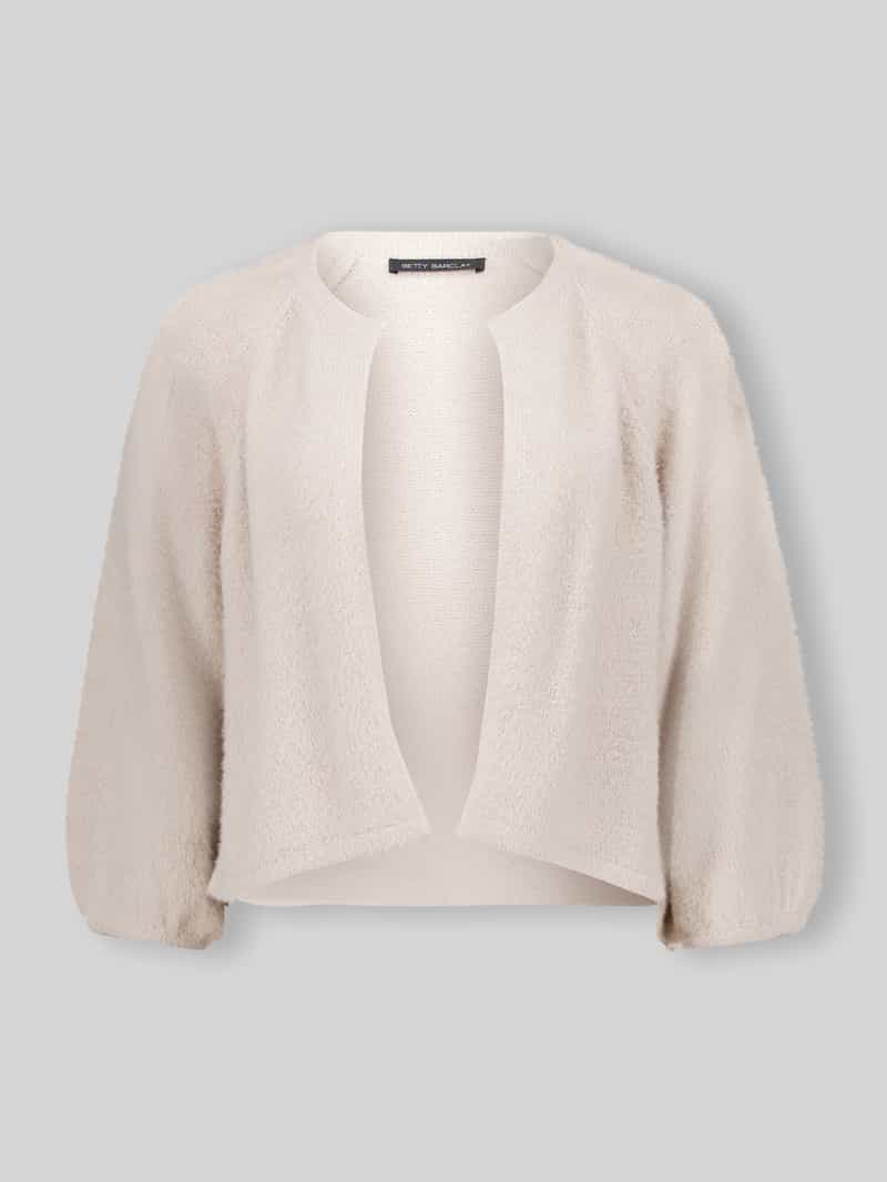 Regular Fit gebreid jack met 3/4-mouw