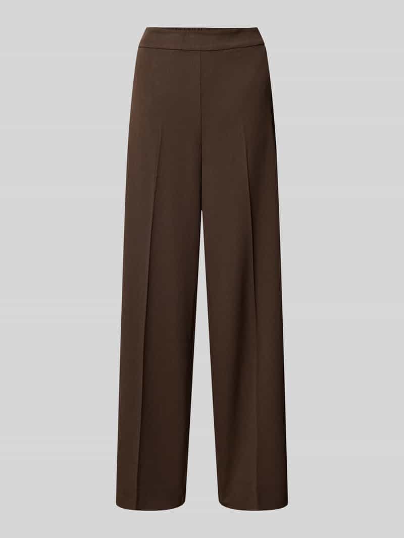 Selected Femme Wide leg broek met viscose model 'EMMA'