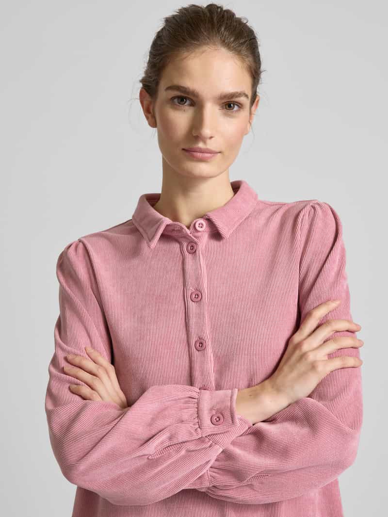Ichi Corduroy jurk met knoopsluiting model 'KATE'