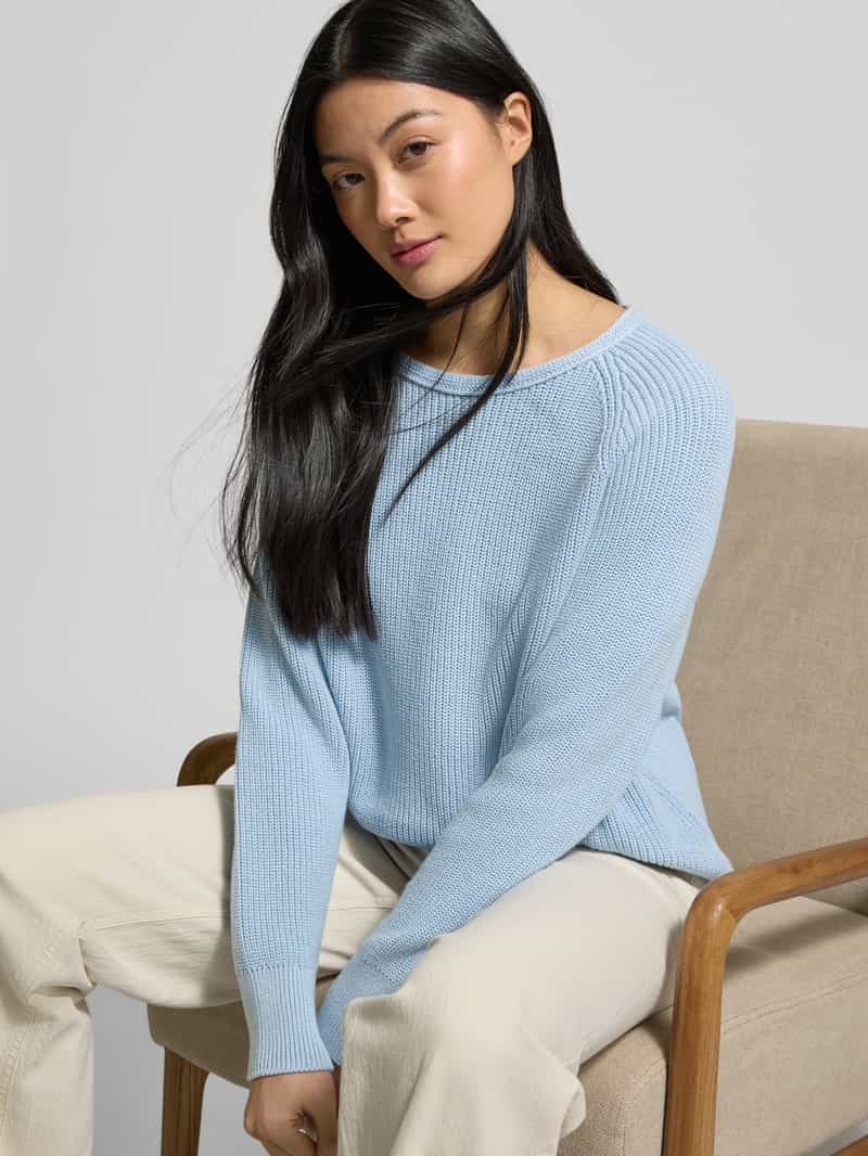 Marc O'Polo Comfort fit gebreide pullover van puur katoen