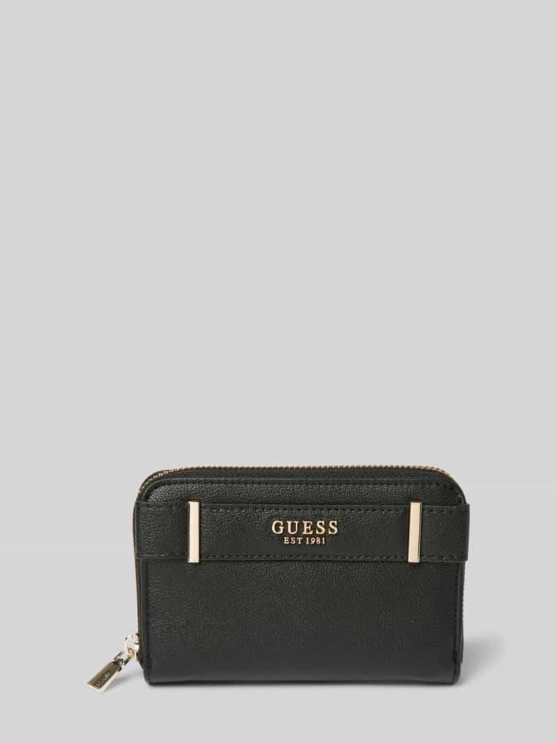 Guess Portemonnee met labelapplicatie model 'ANADELA'
