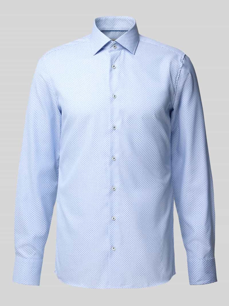 Eterna Slim fit zakelijk overhemd met knoopsluiting
