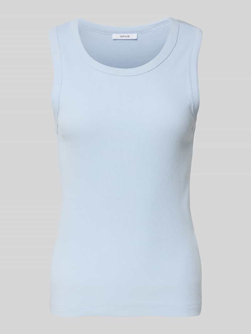 Opus Tanktop met ribboorden model 'Ilesso'