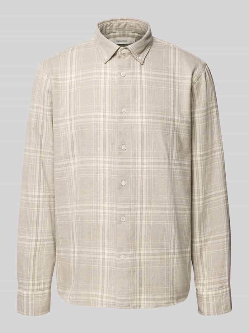 Selected Homme Regular fit vrijetijdsoverhemd van puur biologisch katoen model 'REGNOAH'