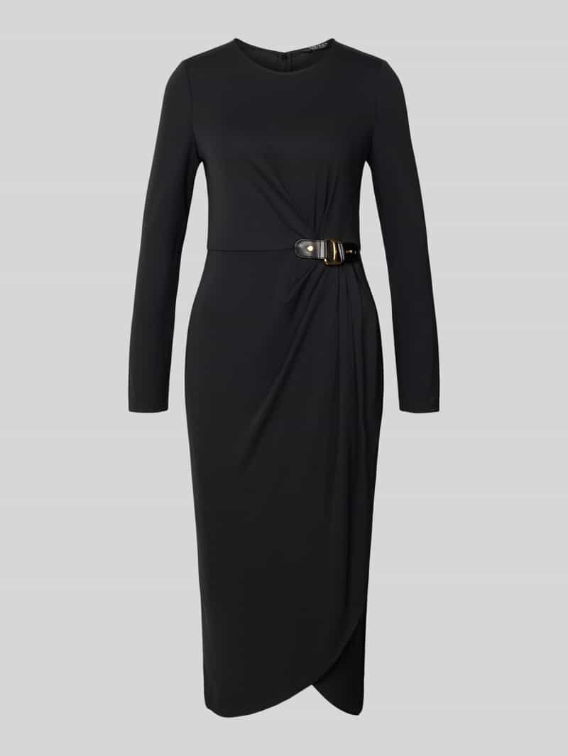 Lauren Ralph Lauren Midi-jurk met ronde hals model 'SABLISE'