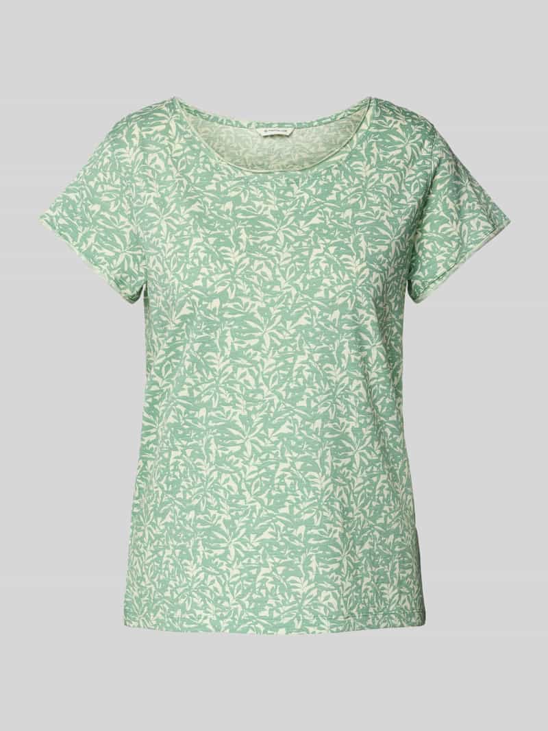Tom Tailor Regular fit T-shirt van puur katoen