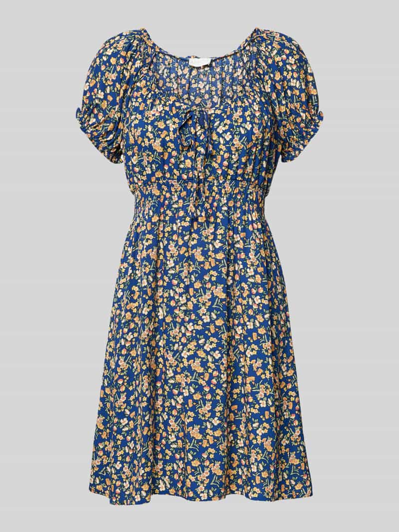 Apricot Mini-jurk met boothals