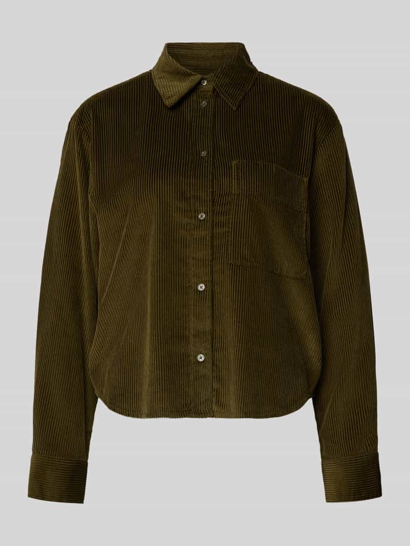 Marc O'Polo Comfort fit overhemdblouse van puur katoen