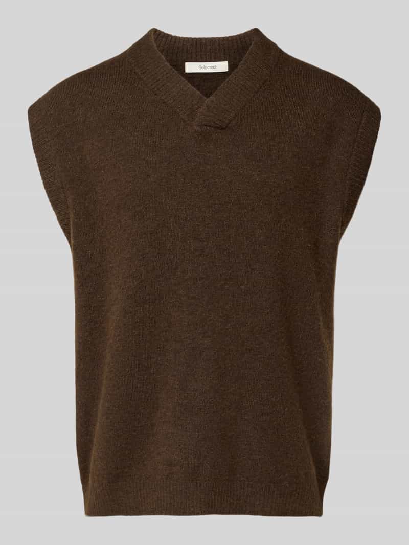 Selected Homme Relaxed fit spencer met wol model 'RAI'