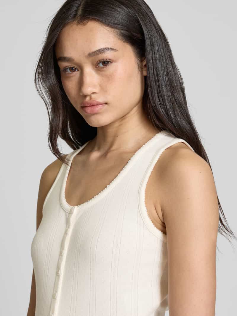 Levi's Tanktop met knoopsluiting model 'DRY GOODS'
