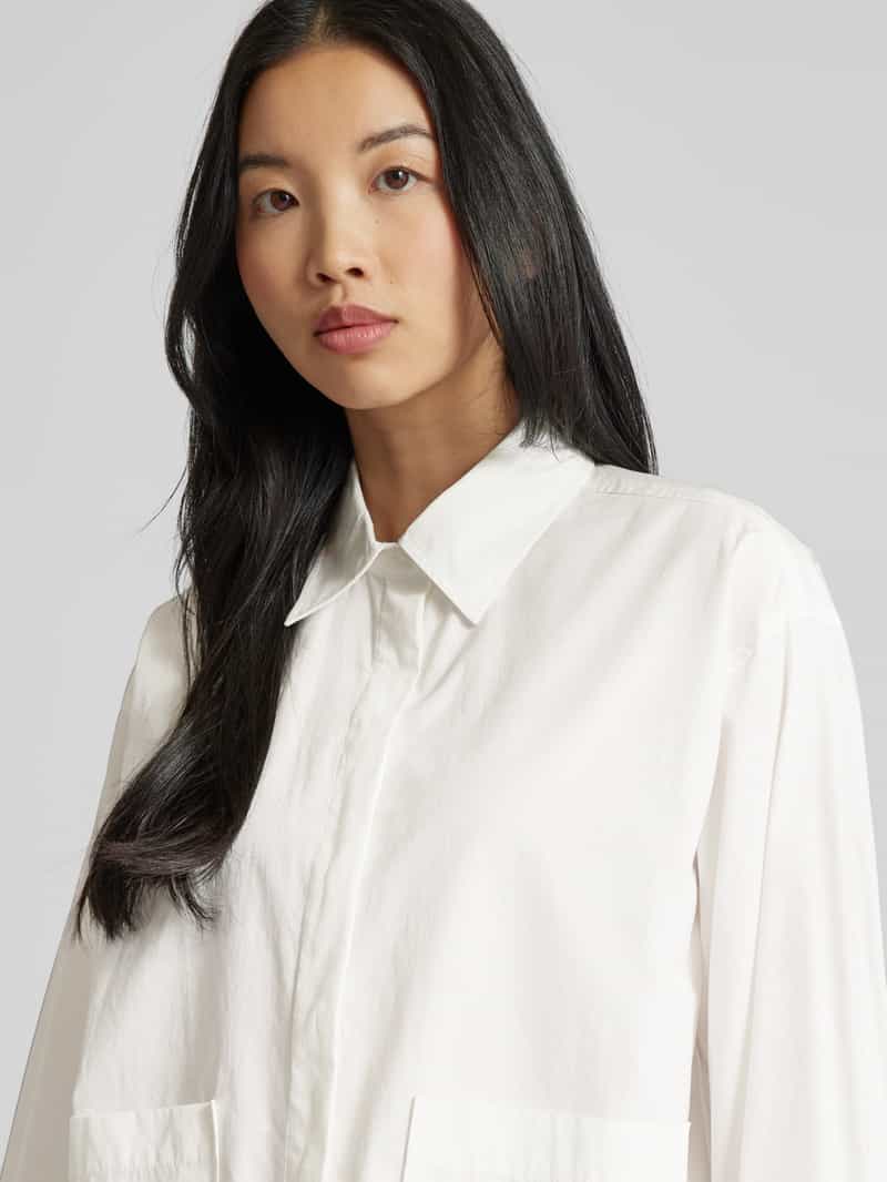 YAS Relaxed fit blouse met opgestikte zakken model 'LEE'