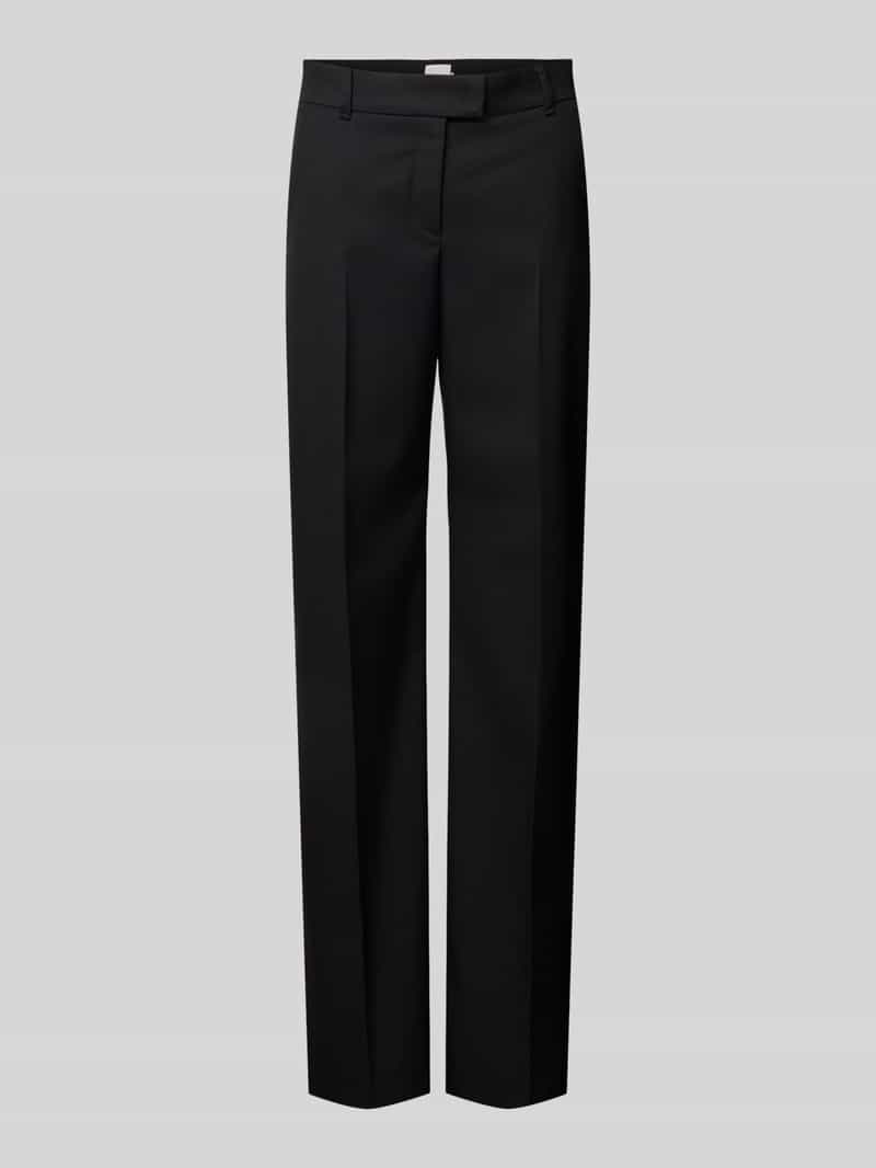 BRAX Straight fit stoffen broek met viscose model 'Maine'