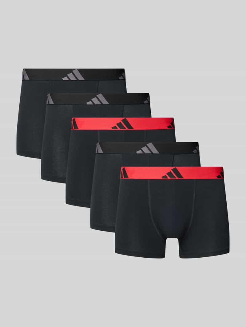 ADIDAS SPORTSWEAR Boxershort met elastische band met logo in een set van 5 stuks