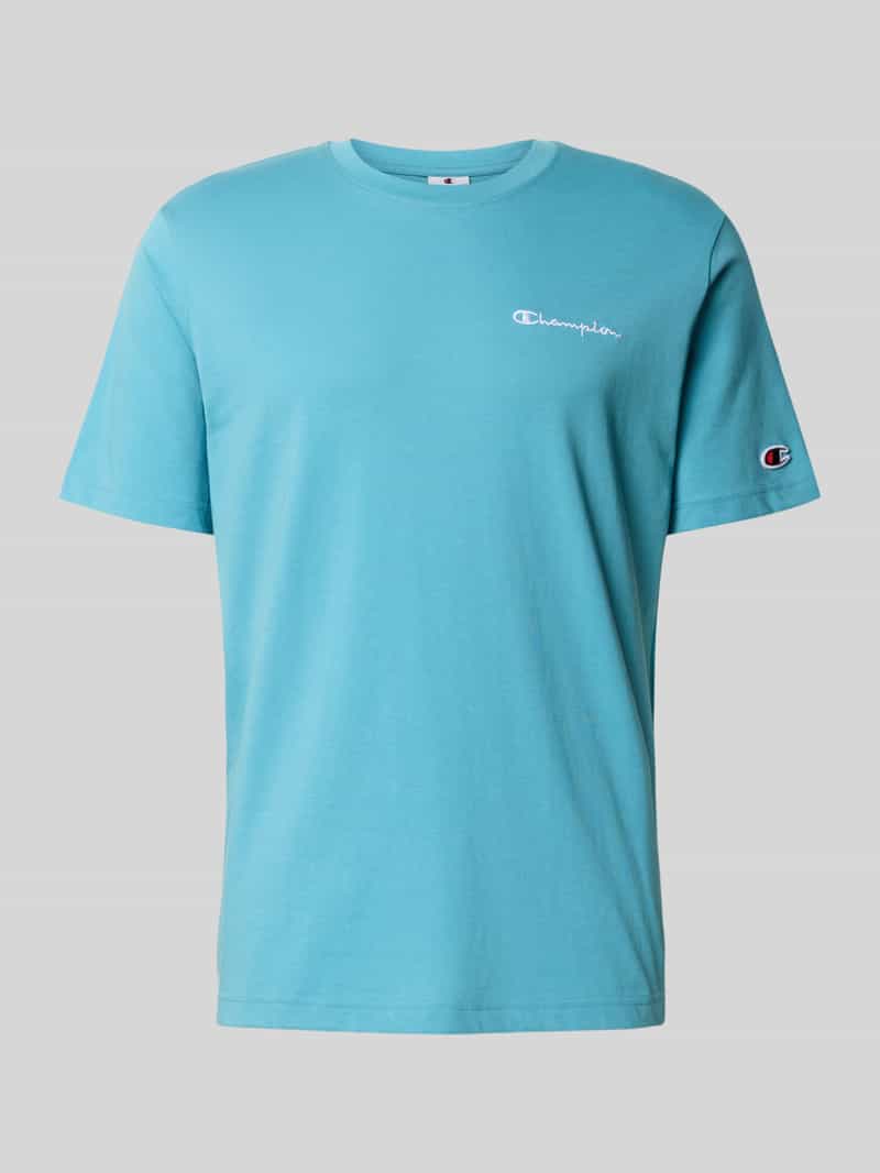 Champion Regular fit T-shirt met logostitching model 'Icons'