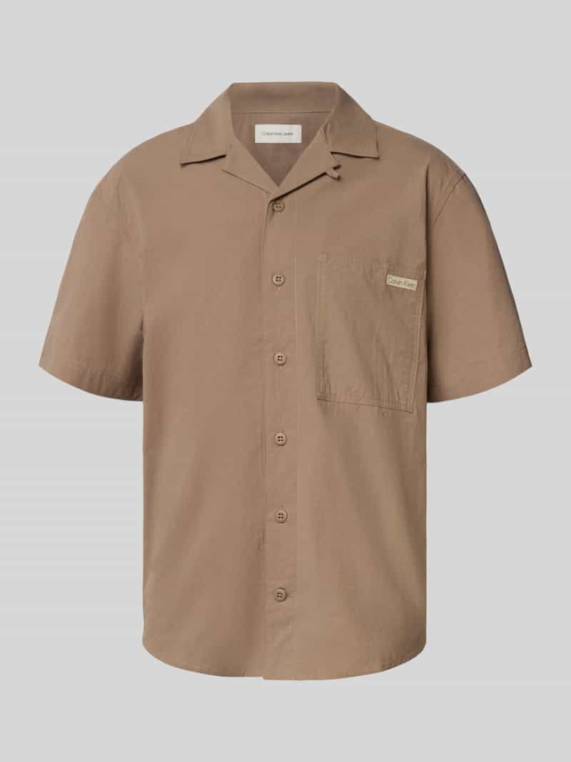 Calvin Klein Jeans Regular fit vrijetijdsoverhemd met borstzak