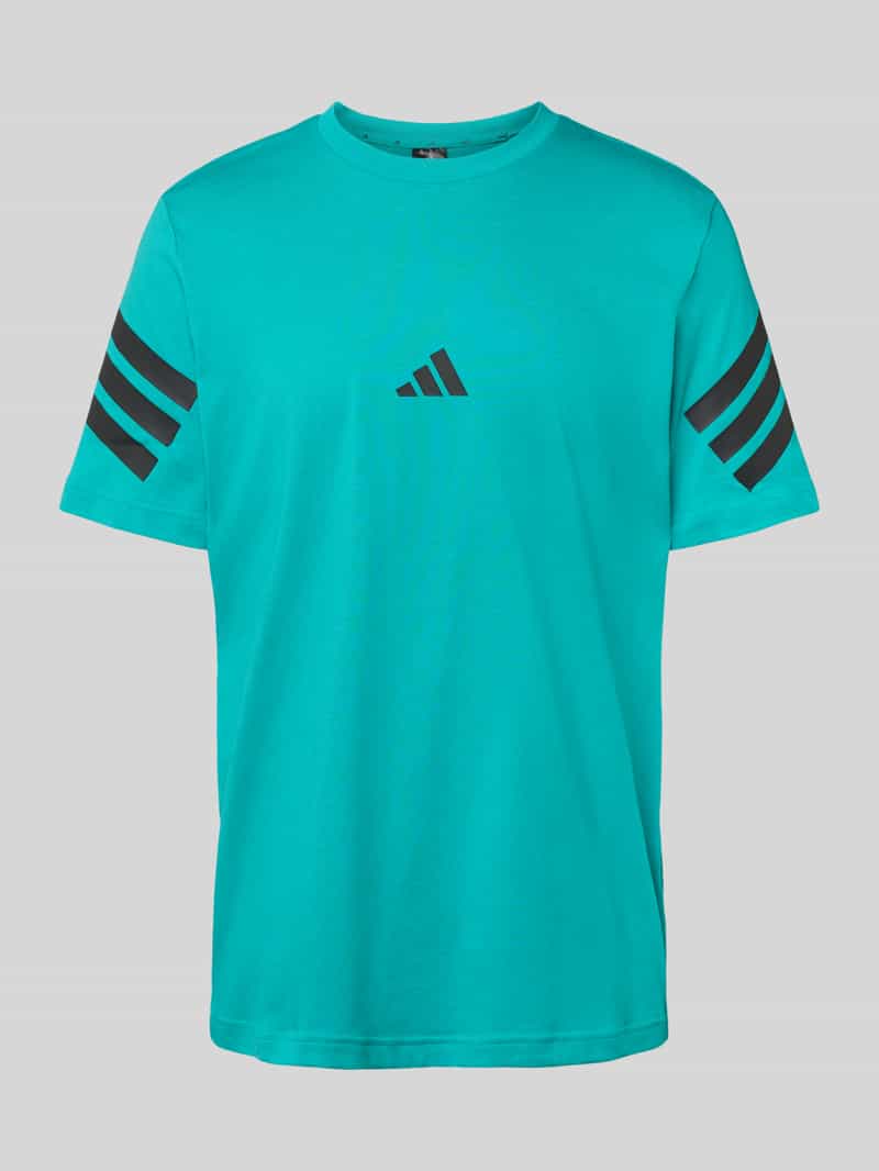 ADIDAS SPORTSWEAR Regular fit T-shirt met logo en ronde hals