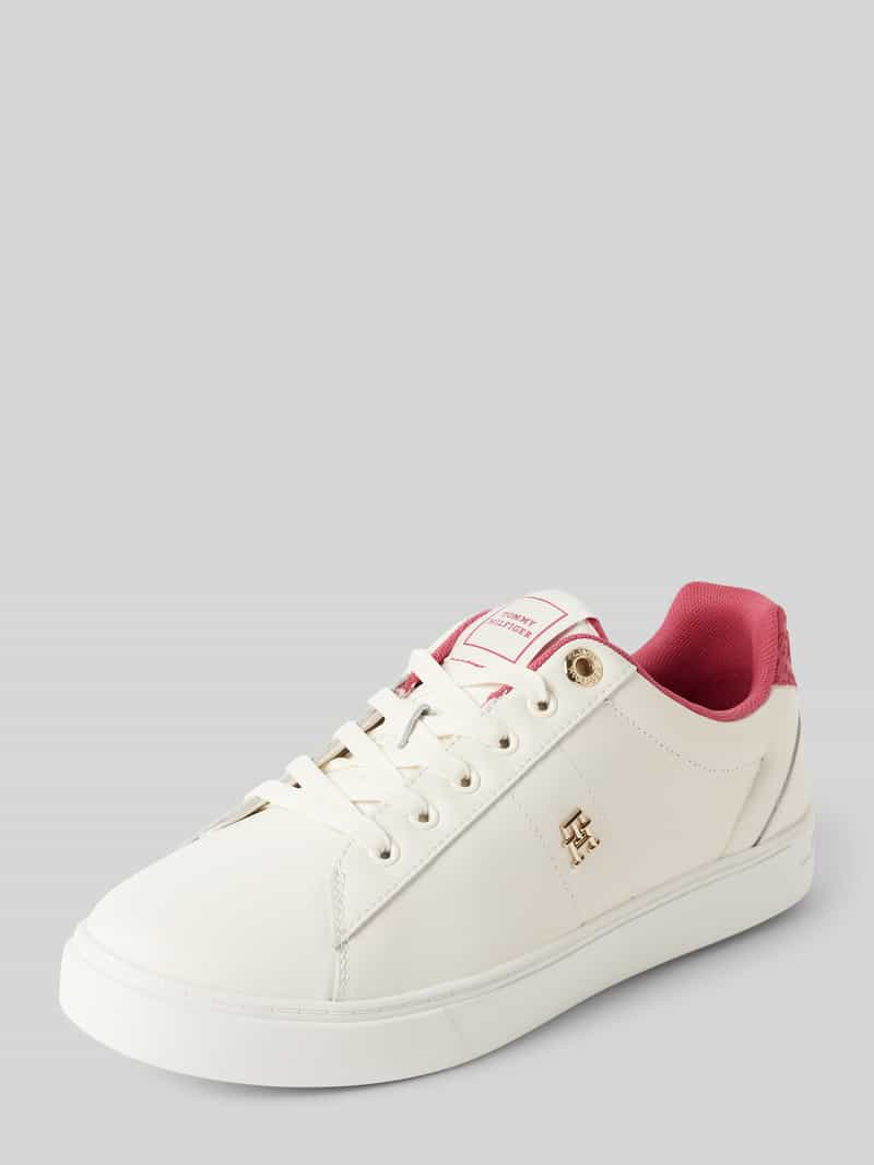 Tommy Hilfiger Leren sneakers met labelapplicatie, model 'ELEVATED ESSENT'