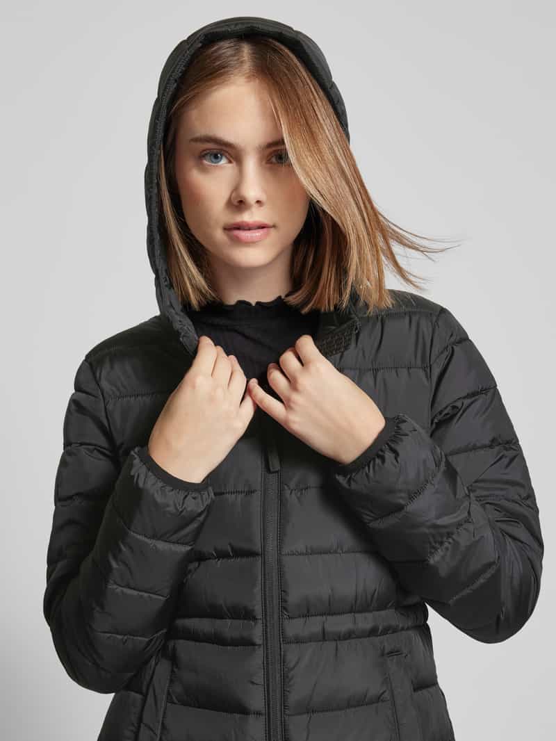 Tom Tailor Denim Gewatteerde jas met capuchon