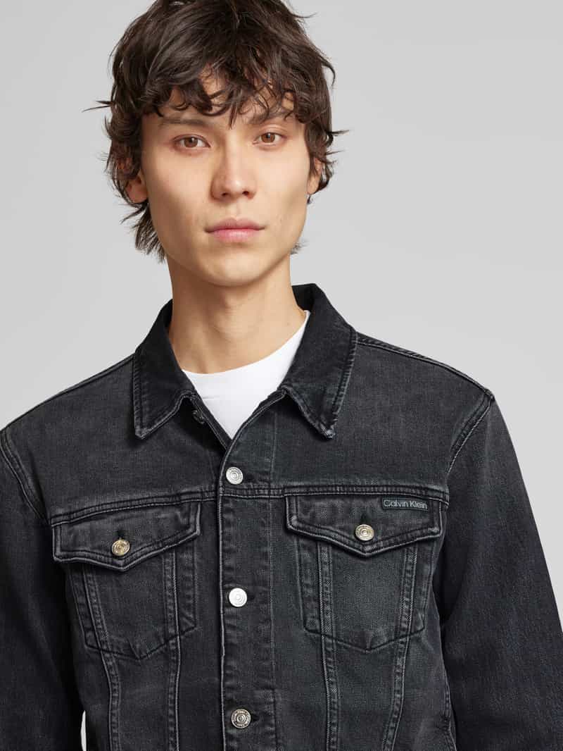 Calvin Klein Jeans Jeansjack met knoopsluiting