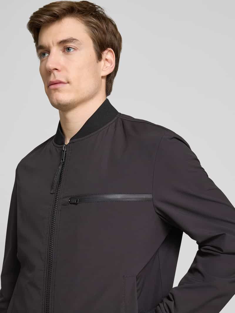 Strellson Jas met staande kraag model 'Clearwater Flex'
