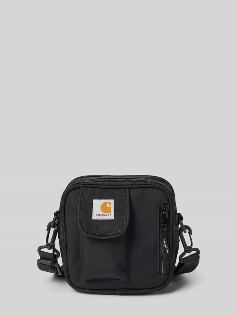 Schoudertas met labelpatch