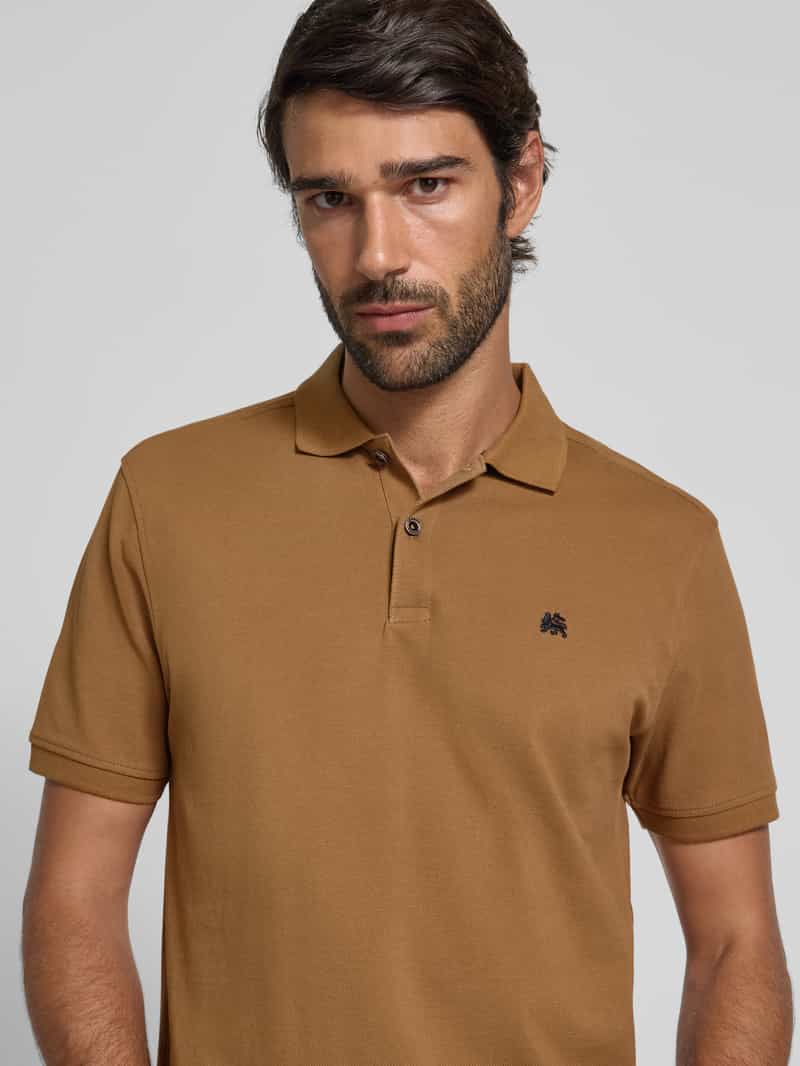 Lerros Poloshirt met labelstitching