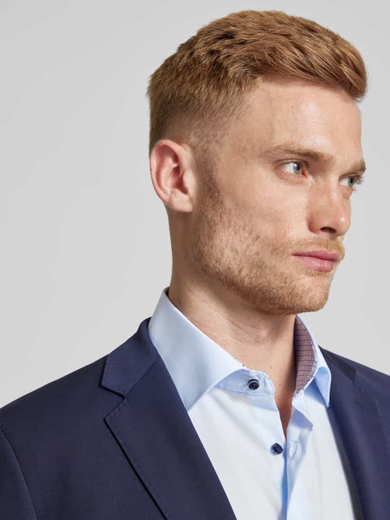 Eterna Comfort fit zakelijk overhemd van popeline