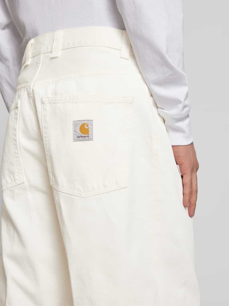 Carhartt Work In Progress Korte jeans met steekzakken model 'BRANDON'